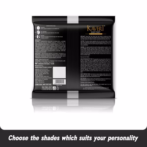 Kaveri Easy Fast Hair Colour for woman - Professional Hair Colour Glossy Finish Long Lasting Formula - (Pack of 12) - Image 2